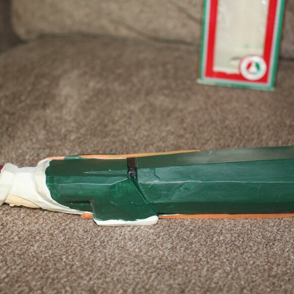 Santa Claus Table Top Trim Trends Vintage Figurine 8" Christmas Delux Decoration - Picture 5 of 10